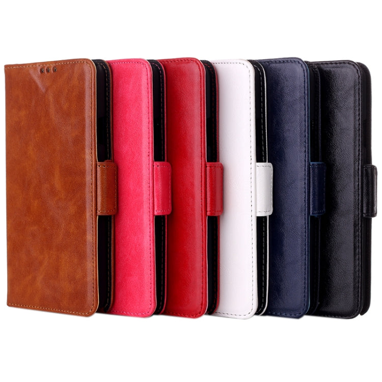 Oil Leather Case with Card Slot & Holder for Galaxy Note III Lite / N7505
