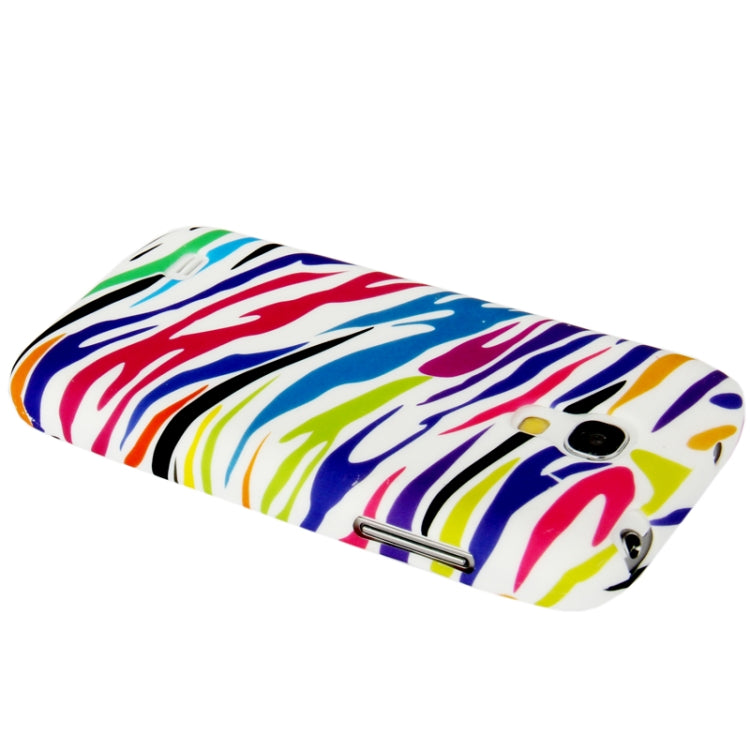 Colourful Zebra Texture Pattern TPU Case for Galaxy S IV mini / i9190