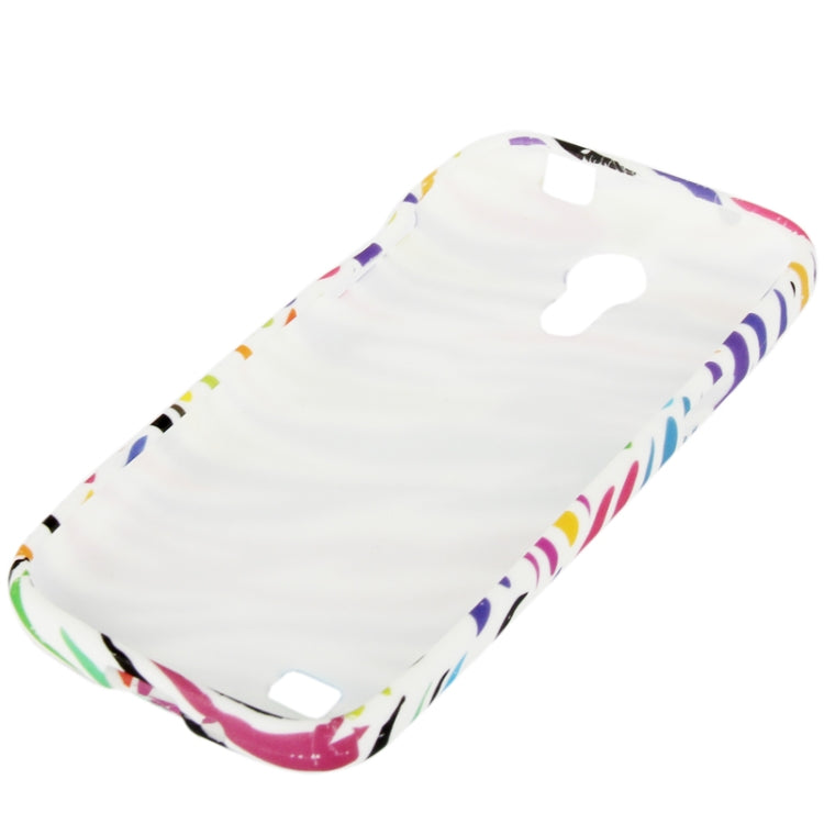 Colourful Zebra Texture Pattern TPU Case for Galaxy S IV mini / i9190