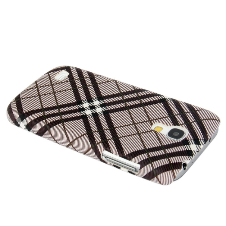 Scotland Cloth Texture Plastic Case for Galaxy S IV mini / i9190