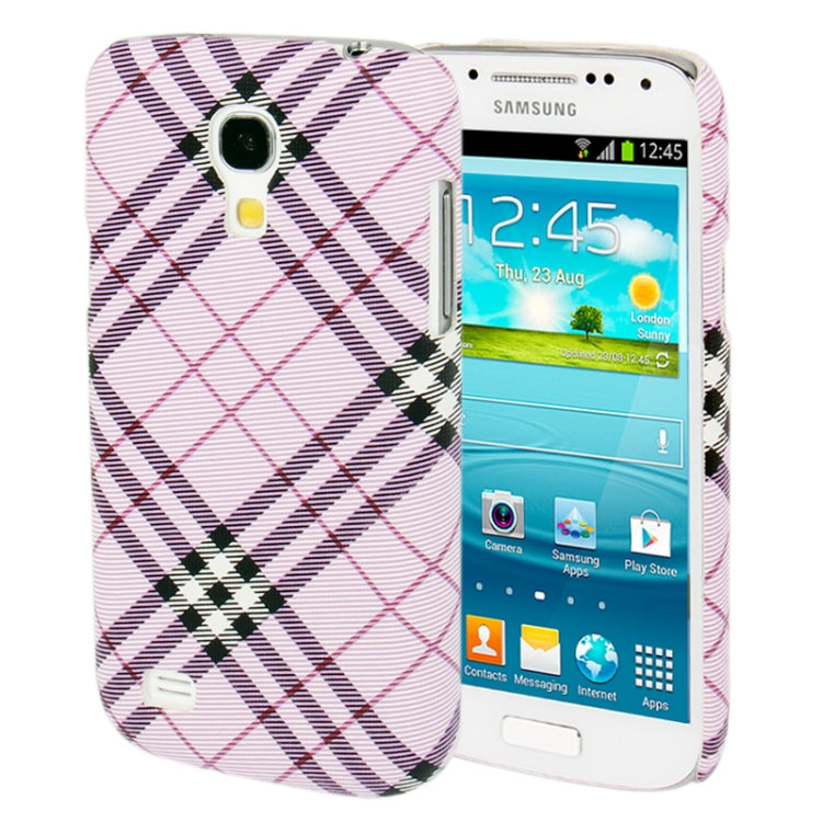 Scotland Cloth Texture Plastic Case for Galaxy S IV mini / i9190