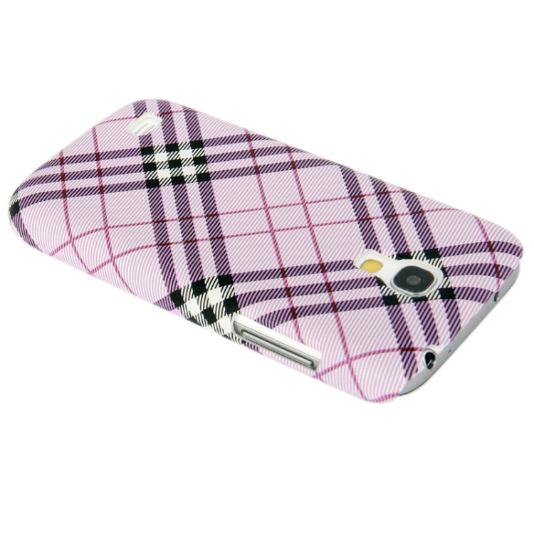 Scotland Cloth Texture Plastic Case for Galaxy S IV mini / i9190