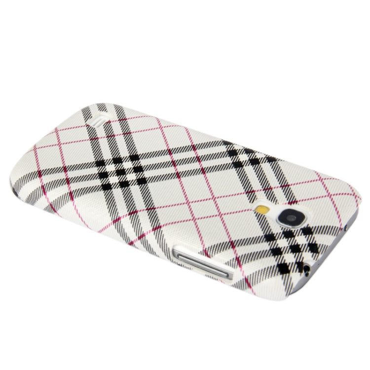 Scotland Cloth Texture Plastic Case for Galaxy S IV mini / i9190