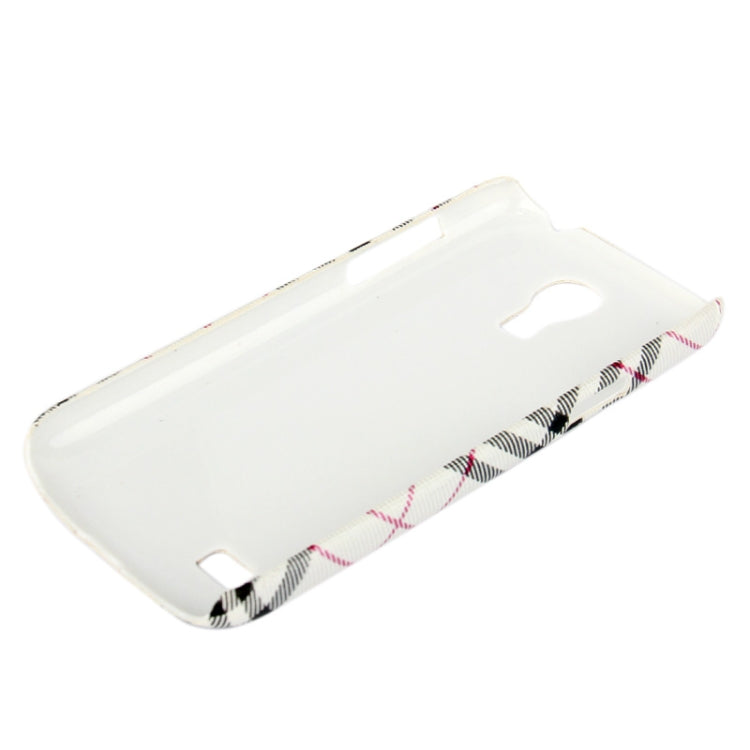 Scotland Cloth Texture Plastic Case for Galaxy S IV mini / i9190