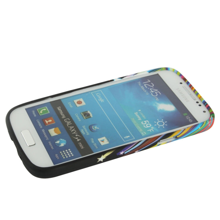 Colorful Meteor Pattern TPU Case for Galaxy S IV mini / i9190