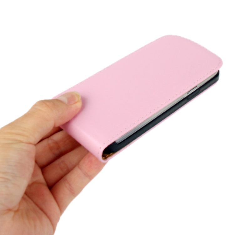 Vertical Flip Leather Case for Galaxy S IV mini / i9190
