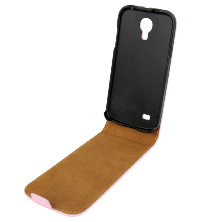 Vertical Flip Leather Case for Galaxy S IV mini / i9190