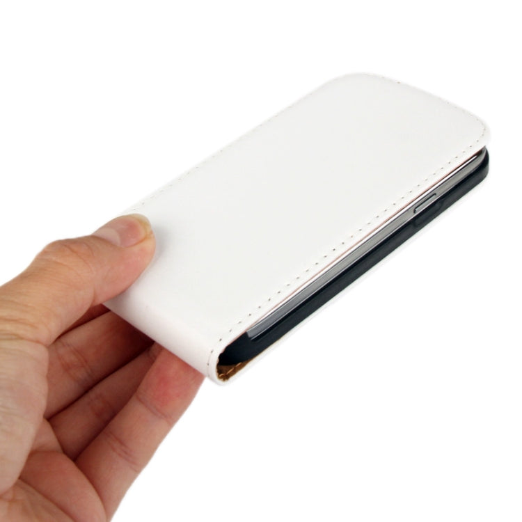 Vertical Flip Leather Case for Galaxy S IV mini / i9190