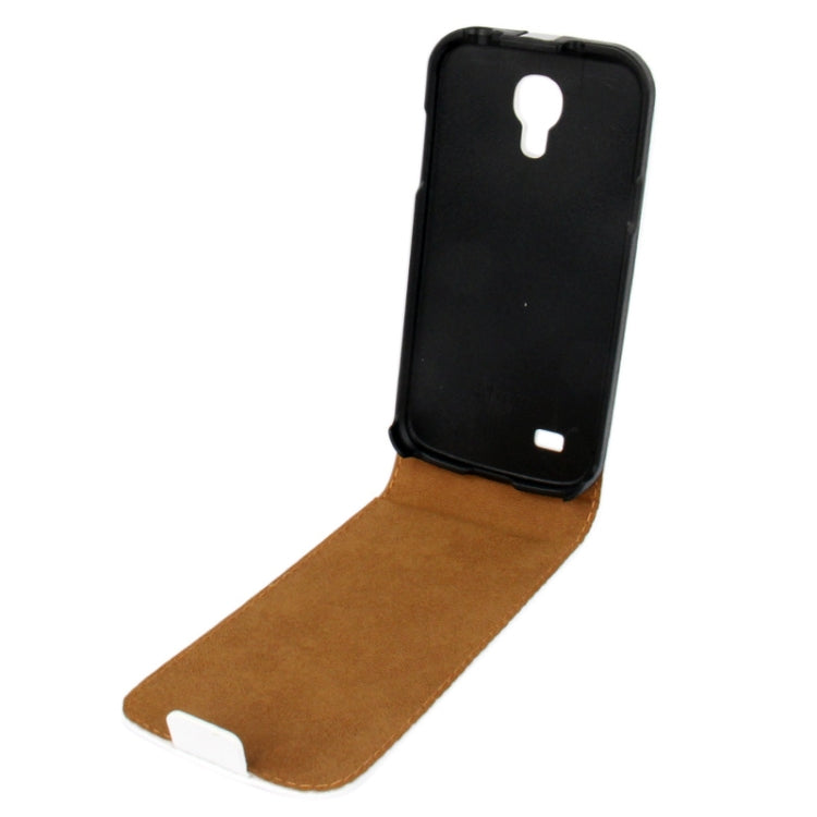 Vertical Flip Leather Case for Galaxy S IV mini / i9190