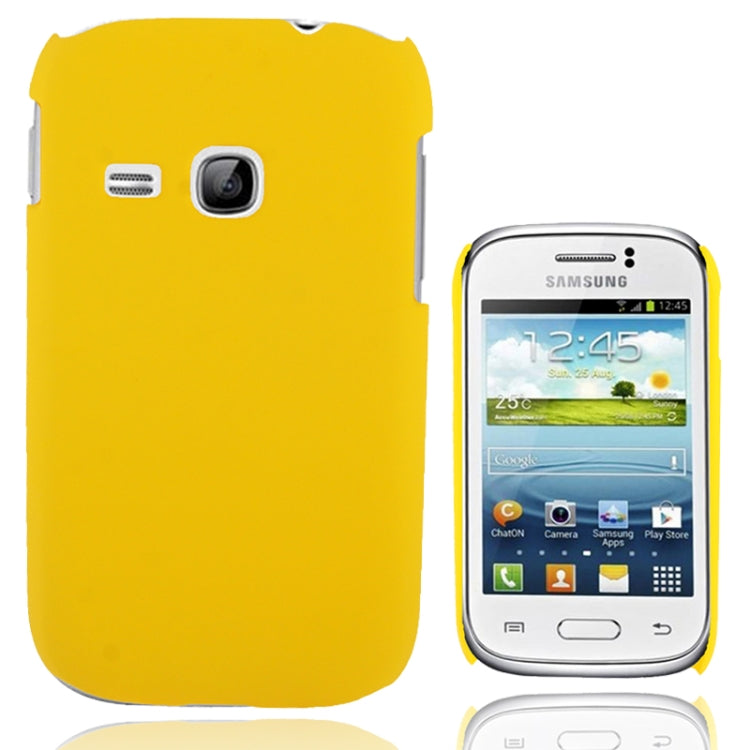 Pure Color Plastic Case for Galaxy Young / S6310 / S6312