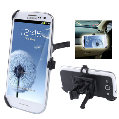 Air Conditioning Vent Car Holder, Specially Design for Galaxy SIII / i9300(Black)