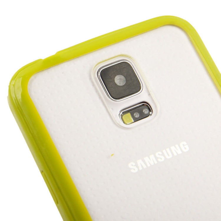 Transparent Frosted Plastic + TPU Frame Case for Galaxy S5 /