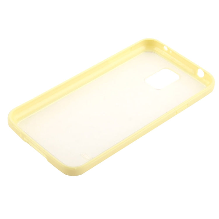 Transparent Frosted Plastic + TPU Frame Case for Galaxy S5 /