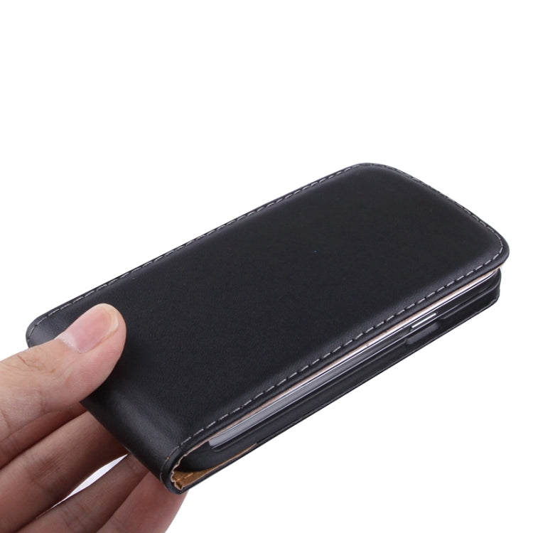 High Quality Vertical Flip Leather Case for Galaxy S IV mini / i9190