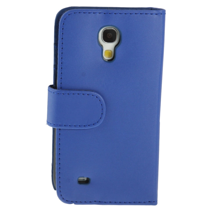 Pure Color Horizontal Flip Leather Case with Holder & Credit Card Slots for Galaxy S IV mini / i9190