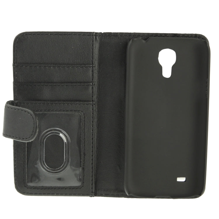 Pure Color Horizontal Flip Leather Case with Holder & Credit Card Slots for Galaxy S IV mini / i9190