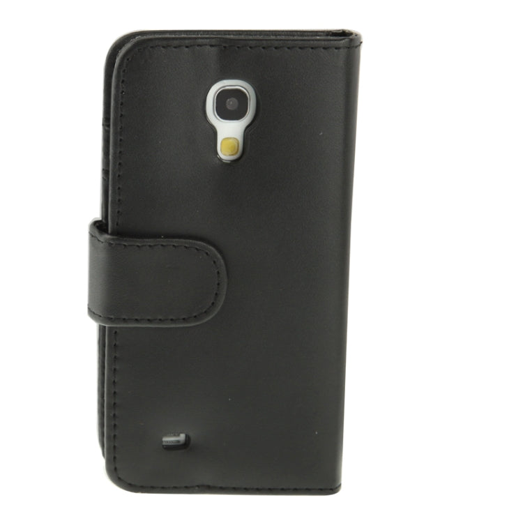Pure Color Horizontal Flip Leather Case with Holder & Credit Card Slots for Galaxy S IV mini / i9190