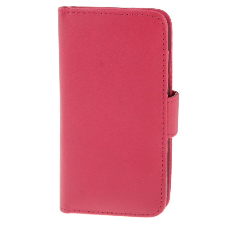 Pure Color Horizontal Flip Leather Case with Holder & Credit Card Slots for Galaxy S IV mini / i9190
