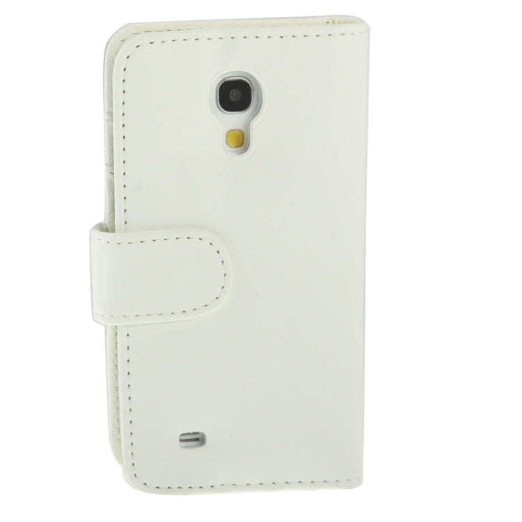 Pure Color Horizontal Flip Leather Case with Holder & Credit Card Slots for Galaxy S IV mini / i9190