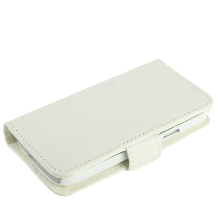 Pure Color Horizontal Flip Leather Case with Holder & Credit Card Slots for Galaxy S IV mini / i9190
