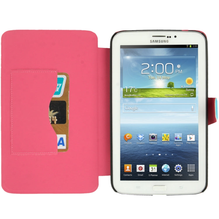 Fabric Texture Ultra Thin Leather Case with Holder