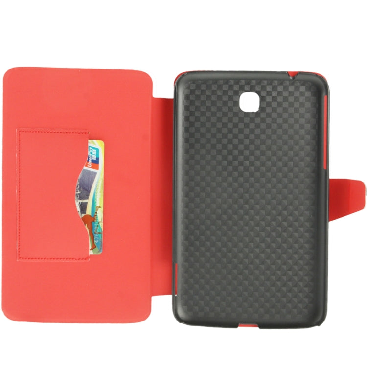 Fabric Texture Ultra Thin Leather Case with Holder