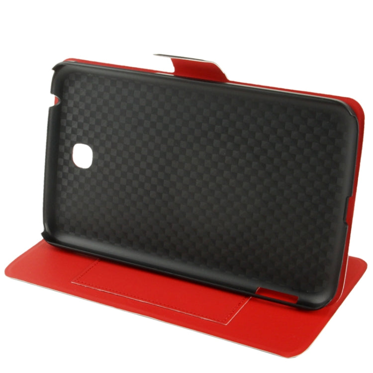 Fabric Texture Ultra Thin Leather Case with Holder