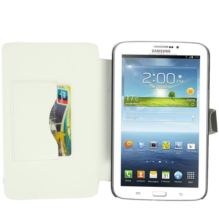 Fabric Texture Ultra Thin Leather Case with Holder