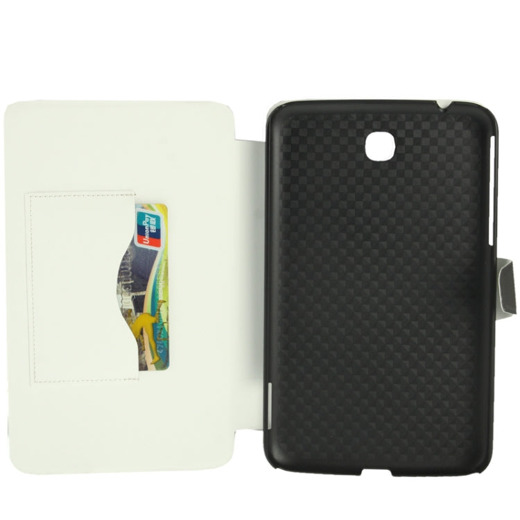 Fabric Texture Ultra Thin Leather Case with Holder