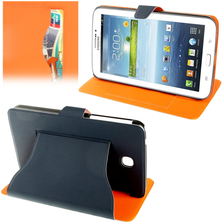 Fabric Texture Ultra Thin Leather Case with Holder