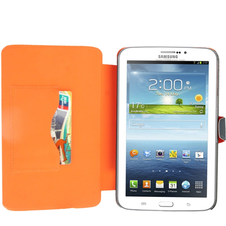 Fabric Texture Ultra Thin Leather Case with Holder