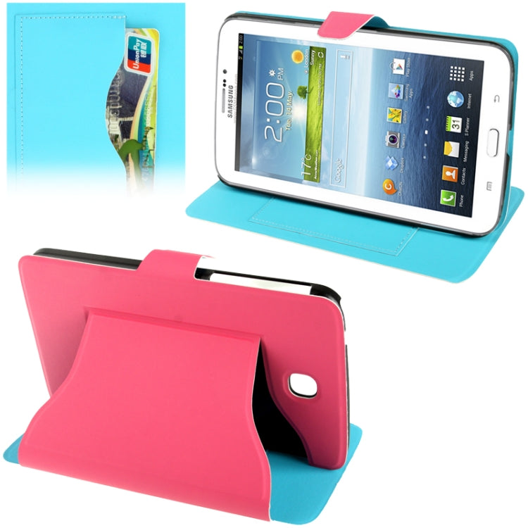 Fabric Texture Ultra Thin Leather Case with Holder