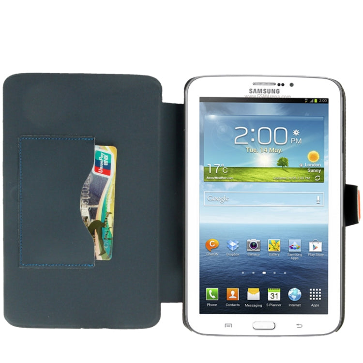Fabric Texture Ultra Thin Leather Case with Holder