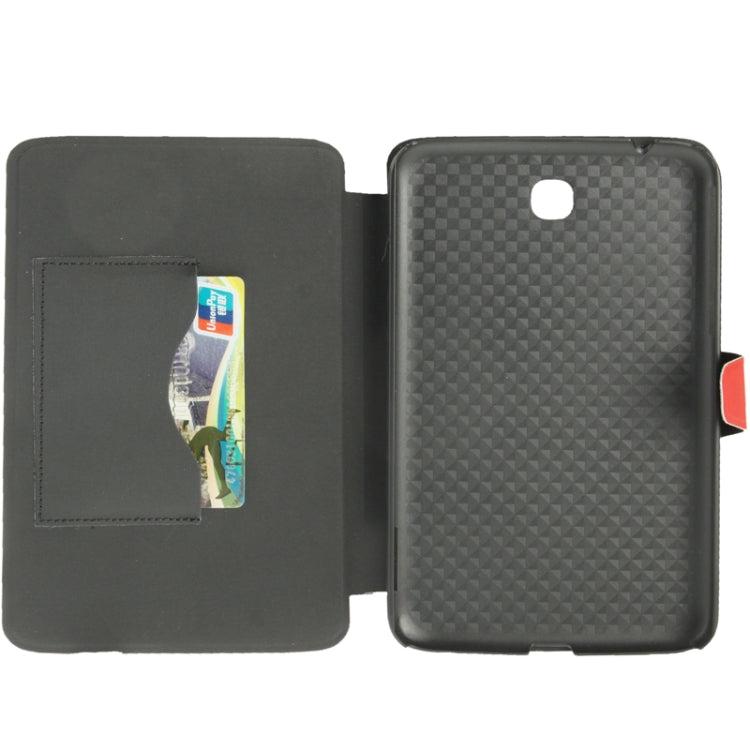 Fabric Texture Ultra Thin Leather Case with Holder