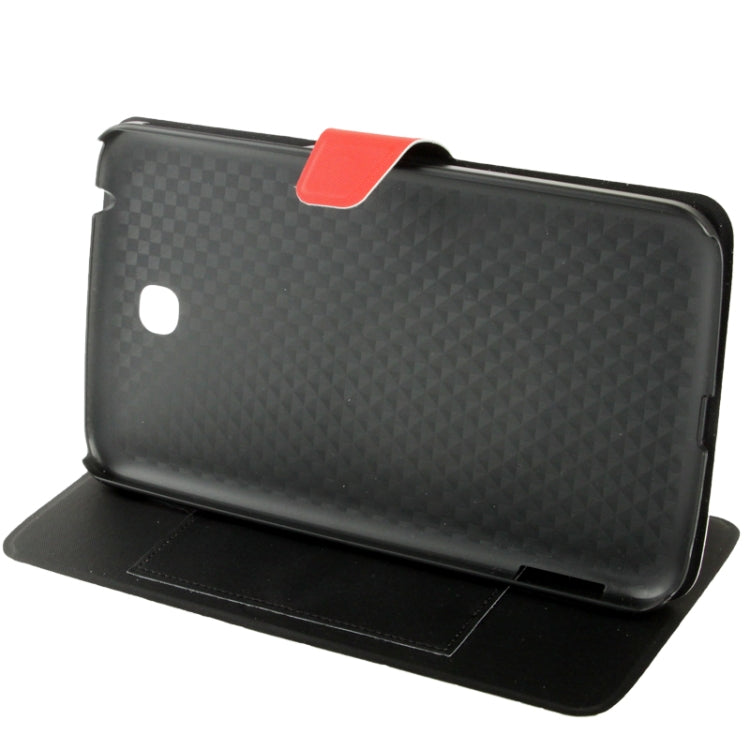 Fabric Texture Ultra Thin Leather Case with Holder