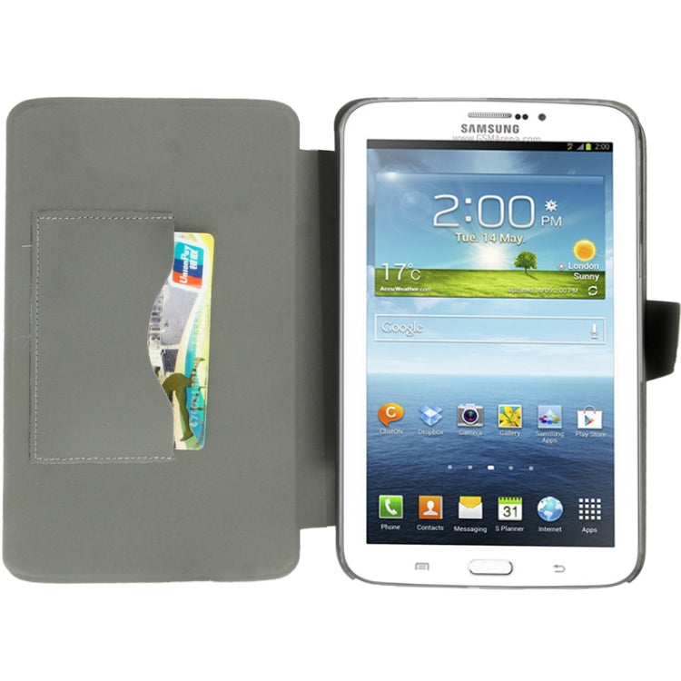 Fabric Texture Ultra Thin Leather Case with Holder