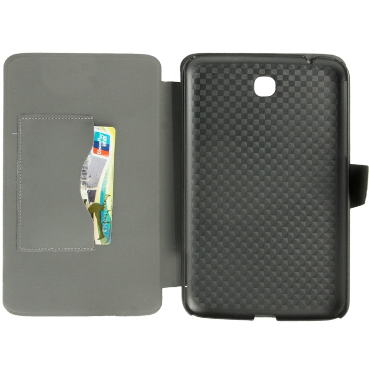 Fabric Texture Ultra Thin Leather Case with Holder