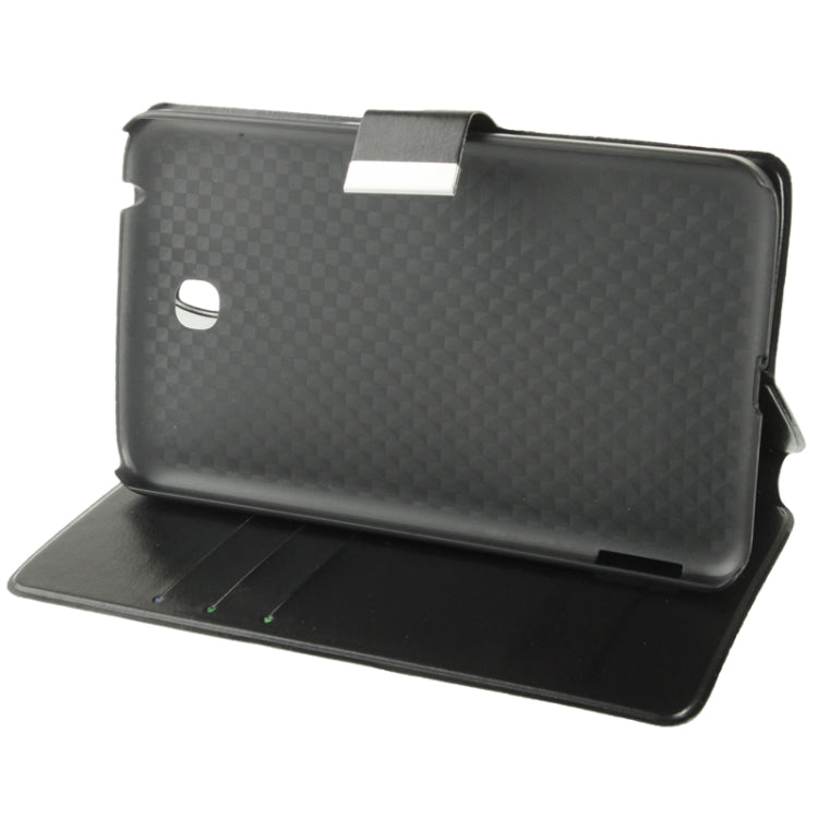 Fine Sheepskin Texture Leather Case with Holder / Credit Card Slots / Sleep / Wake-up Function  for Galaxy Tab 3 (7.0) / P3200,