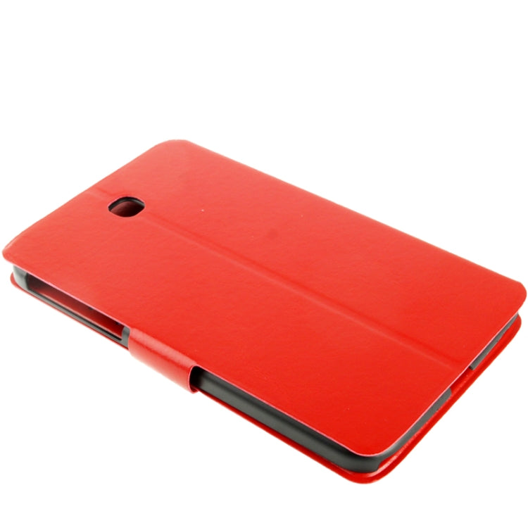 Fine Sheepskin Texture Leather Case with Holder / Credit Card Slots / Sleep / Wake-up Function  for Galaxy Tab 3 (7.0) / P3200,
