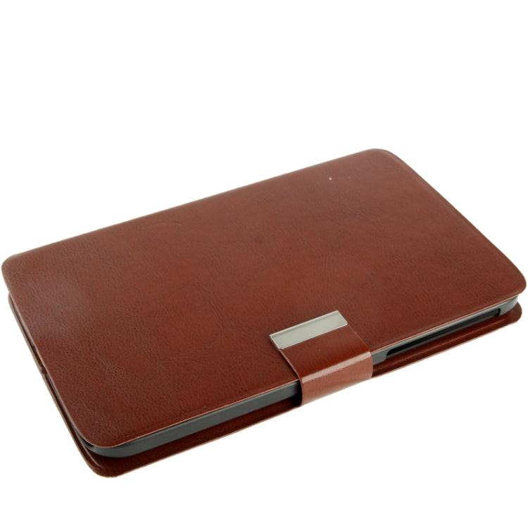 Fine Sheepskin Texture Leather Case with Holder / Credit Card Slots / Sleep / Wake-up Function  for Galaxy Tab 3 (7.0) / P3200,