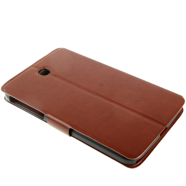Fine Sheepskin Texture Leather Case with Holder / Credit Card Slots / Sleep / Wake-up Function  for Galaxy Tab 3 (7.0) / P3200,