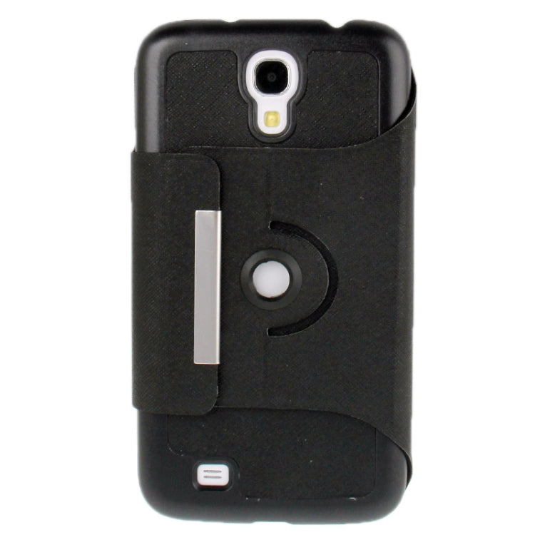360 Degree Rotation Portable Leather Case with Holder for Galaxy Mega 6.3 / i9200