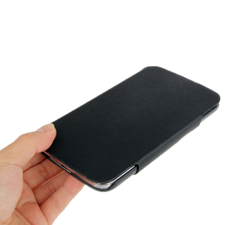 360 Degree Rotation Portable Leather Case with Holder for Galaxy Mega 6.3 / i9200