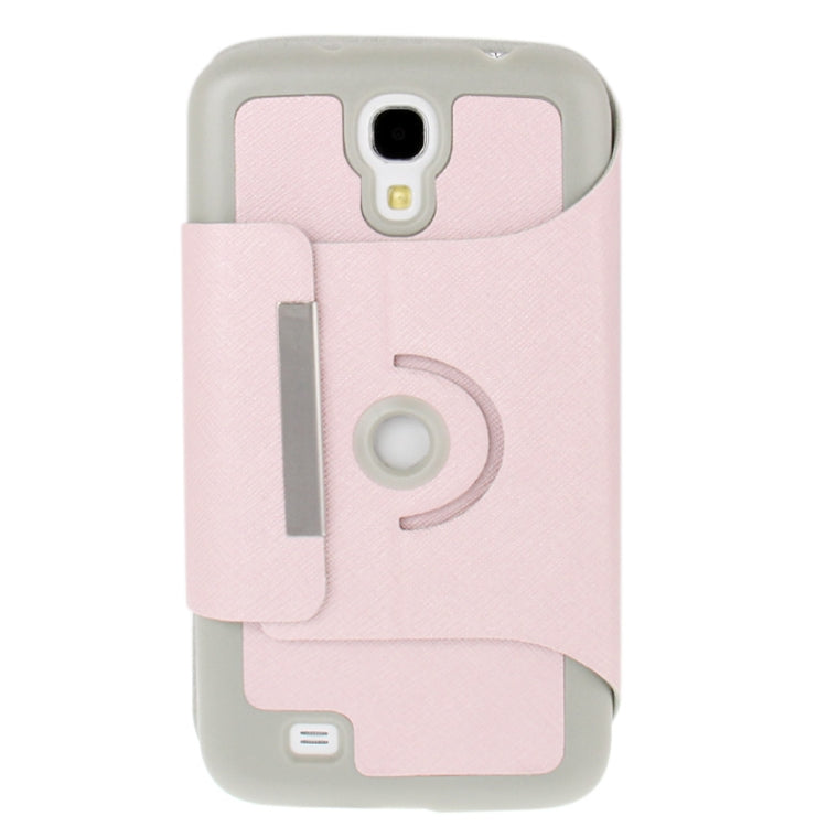 360 Degree Rotation Portable Leather Case with Holder for Galaxy Mega 6.3 / i9200
