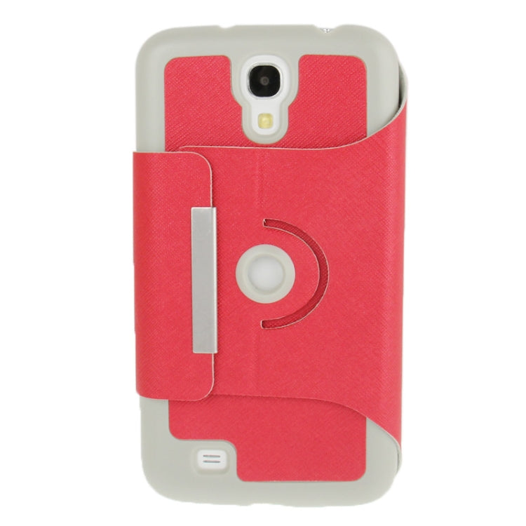 360 Degree Rotation Portable Leather Case with Holder for Galaxy Mega 6.3 / i9200