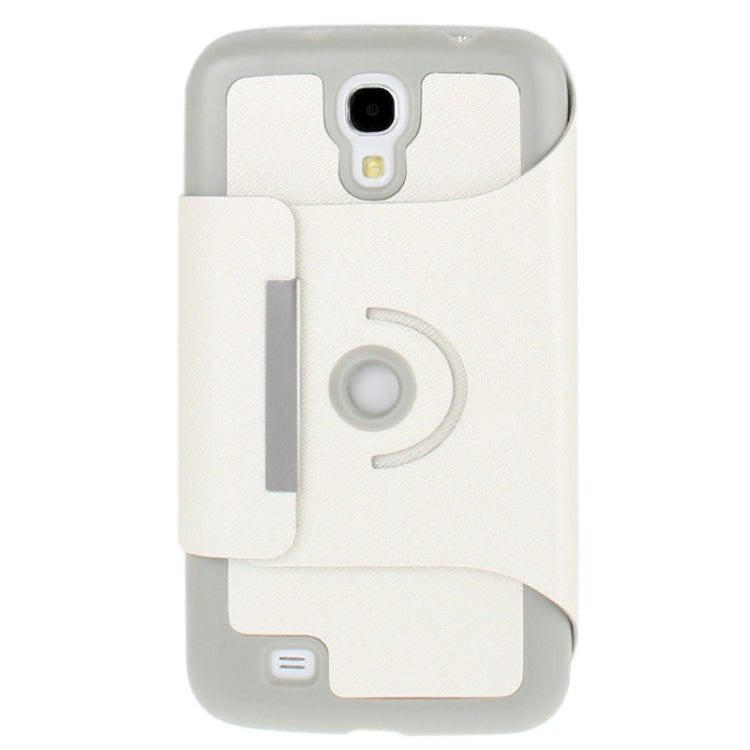360 Degree Rotation Portable Leather Case with Holder for Galaxy Mega 6.3 / i9200