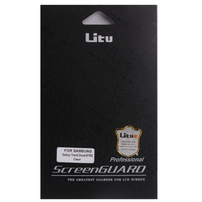 Professional Highly Transparent Clear LCD Protective Film for Galaxy Trend Duos / S7562