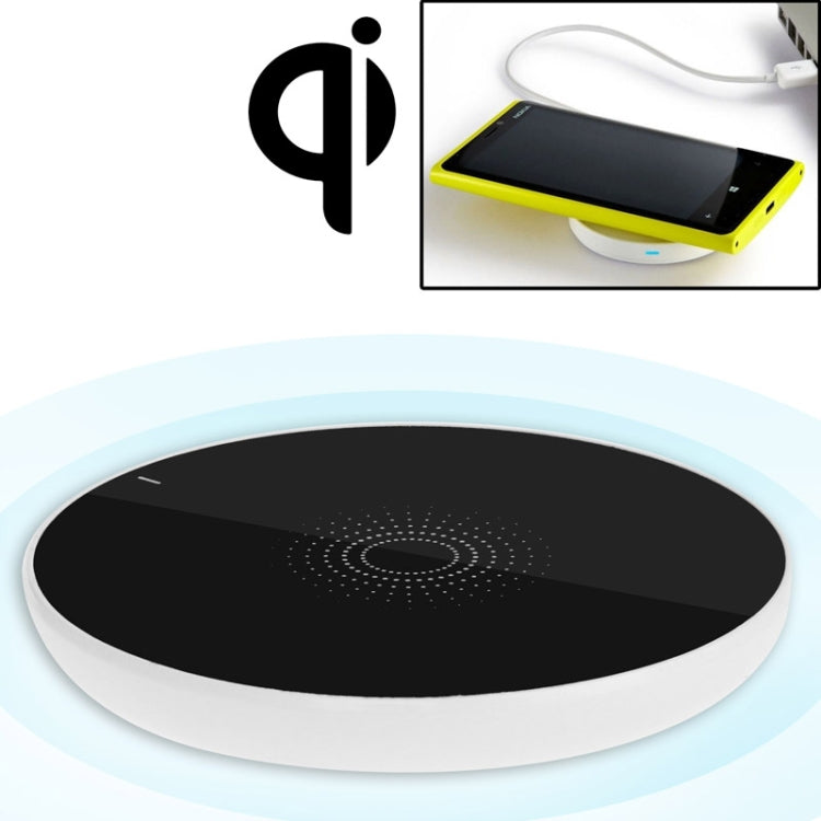 Power UFO Qi Standard Ultra Slim Mini Wireless Charge Mat, Suitable  for iPhone 8 / 8 Plus / X &  Nokia Lumia 920 / 1020, Galaxy Note II / N7100 etc.
