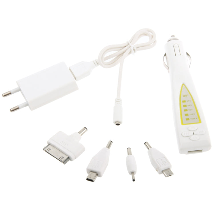 USB Car Charger for Galaxy S6 / S5 / G900 / S4 / S3 / iPhone 4 & 4S / Nokia / Motorola / Blackberry / iPod, Support MP3 Music Format / USB Disk / TF card / SD card,