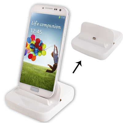 Data Sync and Charger Cradle Dock for Galaxy S IV / i9500 / Galaxy SIII / i9300 Note II / N7100 / Galaxy Grand Duos / i9082 / Other Mobile Phone